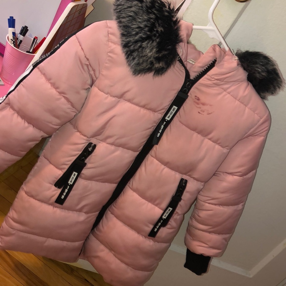 Girls pink jacket